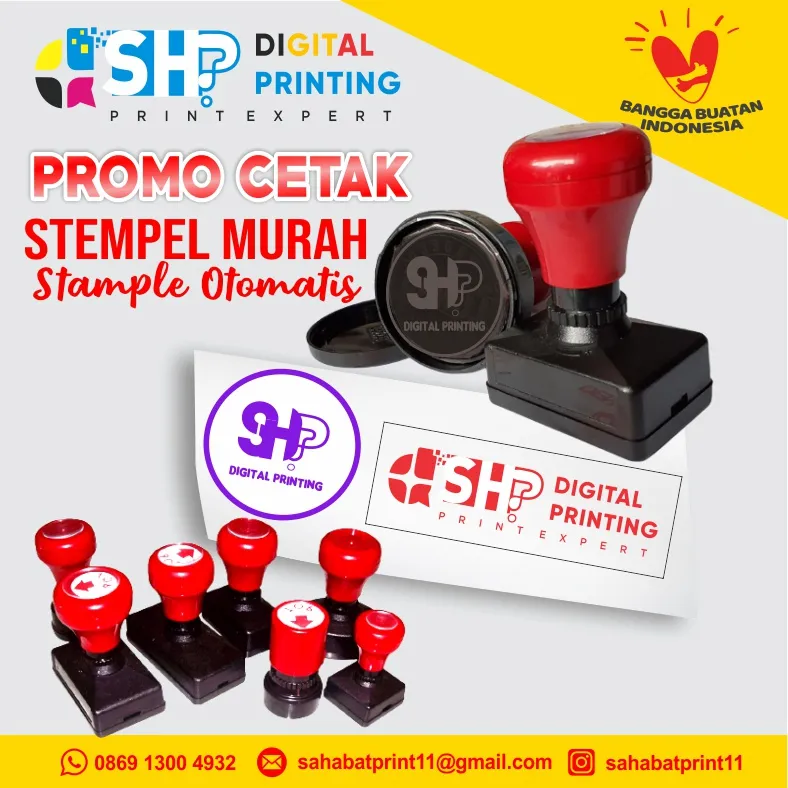 Sentral Stempel: Cetak Stempel Berkualitas untuk Bisnis Cilacap